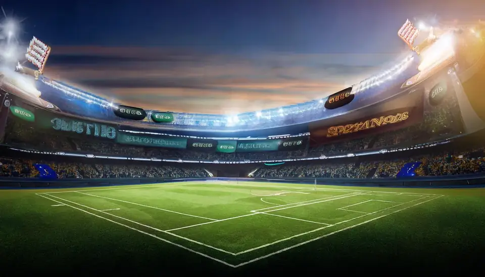 Cricket stadium under floodlights — the night matches where Cricbet99 session markets run deepest